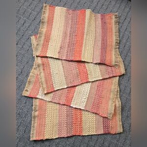 Lnwot Super Cute Set Of Food Network Placemats X4. Pretty Spring Colors.